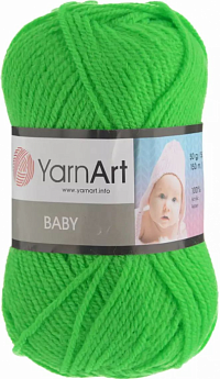 YarnArt Baby - 8233 зеленый