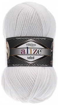 Alize Superlana Midi - 55 белый