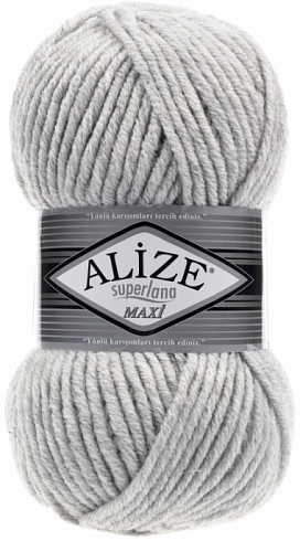 Alize Superlana Maxi - 208 св.серый