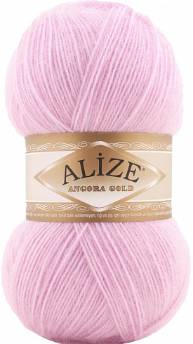 Alize Angora Gold - 185 Светло-розовый