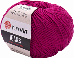 YarnArt Jeans - 91 бордо