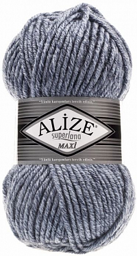 Alize Superlana Maxi - 806 св.джинс меланж