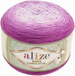 ALize Bella Ombre Batik - 7429 Фуксия