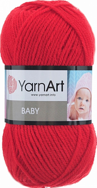 YarnArt Baby - 156 красный