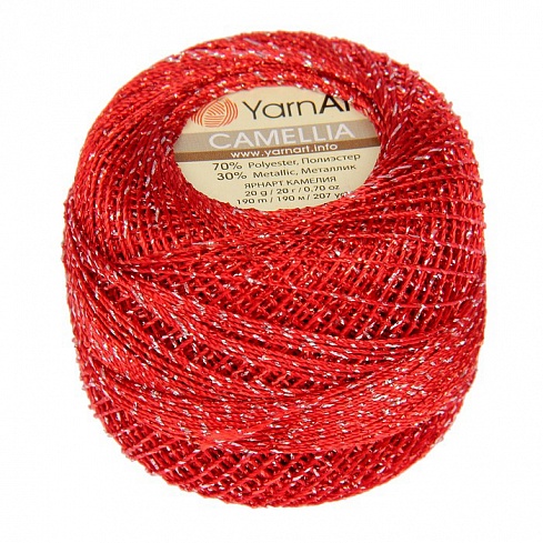 YarnArt Camellia - 416 Красный