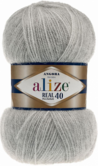 Alize Angora Real 40 - 614 Серый