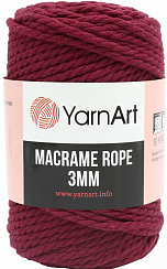 YarnArt Macrame Rope 3 мм - 781 Бордо