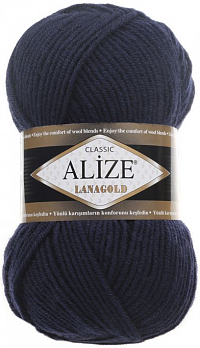 Alize Lanagold Classic - 58 Темно-синий