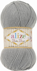 Alize Baby Best - 344 серый