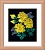 Набор для вышивания лентами "Желтые розы" Искусница 12х14 см