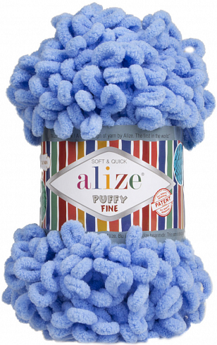 Alize Puffy Fine - 112  Синий