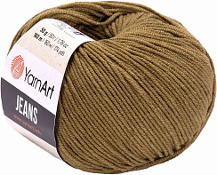 YarnArt Jeans - 40 Коричневый