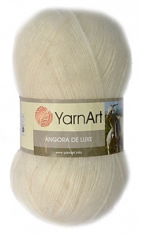 YarnArt Angora De Luxe - 503 Молочный