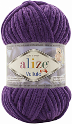 Alize Velluto - 44 фиолетовый