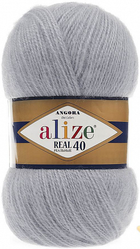 Alize Angora Real 40 - 21 Свет. сталь
