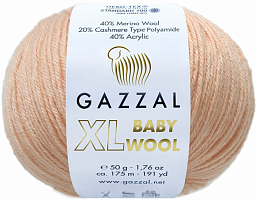 Gazzal XL Baby Wool - 834 пусиковый