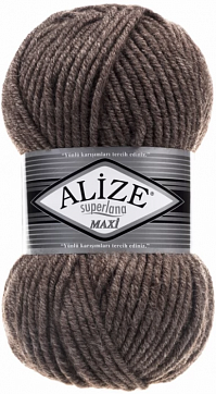 Alize Superlana Maxi - 240 Кофе с молоком меланж