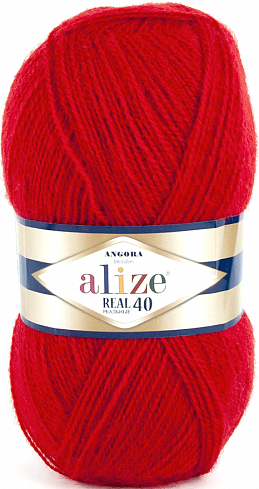 Alize Angora Real 40 - 56 красный
