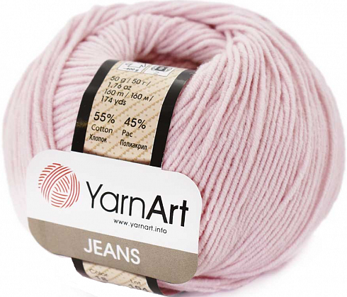YarnArt Jeans - 18 розовый
