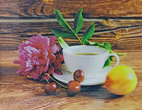 Алмазная мозаика Летний чай 40х50