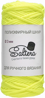 Saltera, полиэфирный шнур - 133 Неон