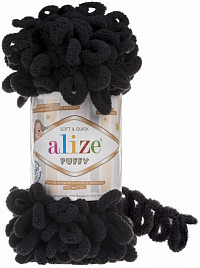 Alize Puffy  - 60 черный