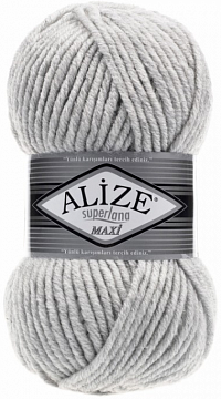 Alize Superlana Maxi - 208 св.серый