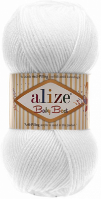Alize Baby Best - 55 белый