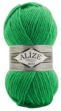 Alize Superlana Maxi - 455 зеленый