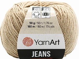 YarnArt Jeans - 48 бежевый