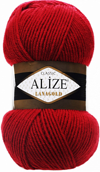 Alize Lanagold Classic - 56 Красный