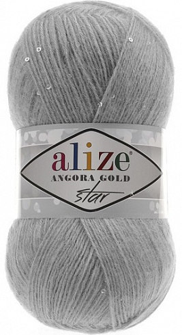 Alize Angora Gold Star  - 21 Серый
