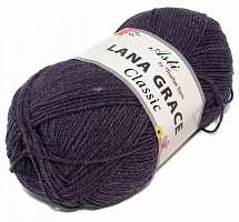 Пряжа из Троицка Lana Grace Classic - 8130 Меланж фиолетовый