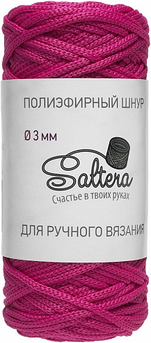 Saltera, полиэфирный шнур - 115 Ягодный