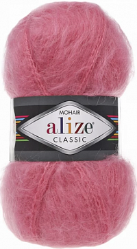 Alize Mohair Classic - 170 Темно-розовый