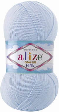 Alize Cotton Gold Fine - 40-голубой