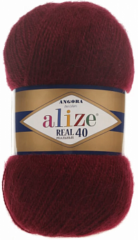 Alize Angora Real 40 - 57 Бордо