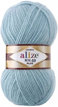 Alize Real 40 Plus - 114 Голубой