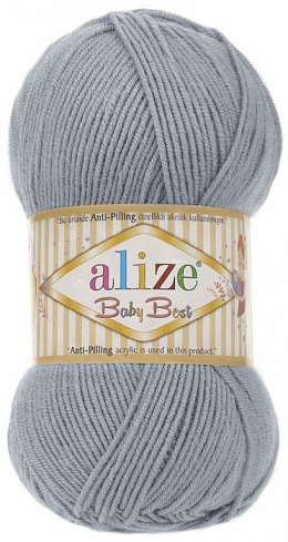 Alize Baby Best - 119 Серый