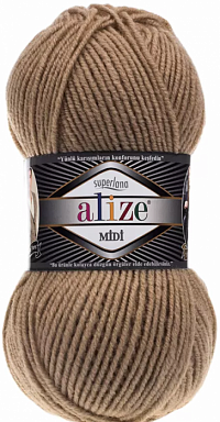 Alize Superlana Midi - 466 коричневый