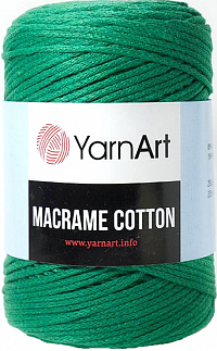 YarnArt Macrame Rope 3 мм - 759 Изумруд