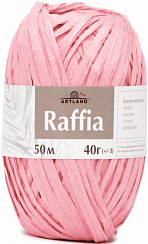 Пряжа Raffia - розовый