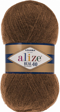 Alize Angora Real 40 - 690 Коричневый