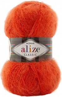Alize Mohair Classic - 36 теракот
