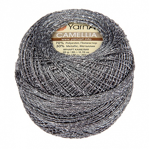 YarnArt Camellia - 424 Серый