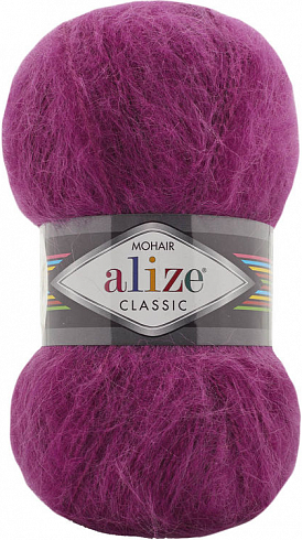 Alize Mohair Classic - 209 малиновый