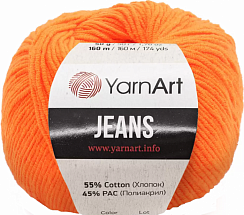 YarnArt Jeans - 77 Оранжевый
