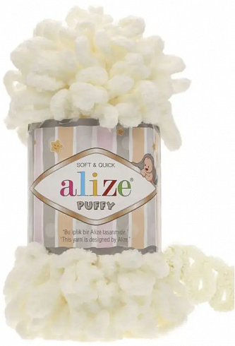 Alize Puffy  - 62 молочный