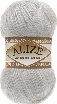 Alize Angora Gold - 208 Св. серый меланж