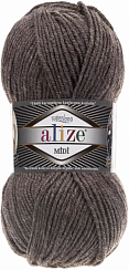 Alize Superlana Midi - 240 коричневый меланж